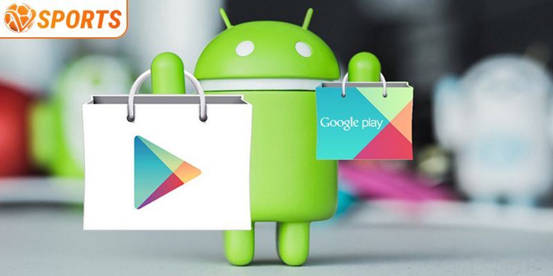 Thực hiện tải app VSPORT cho dòng Android